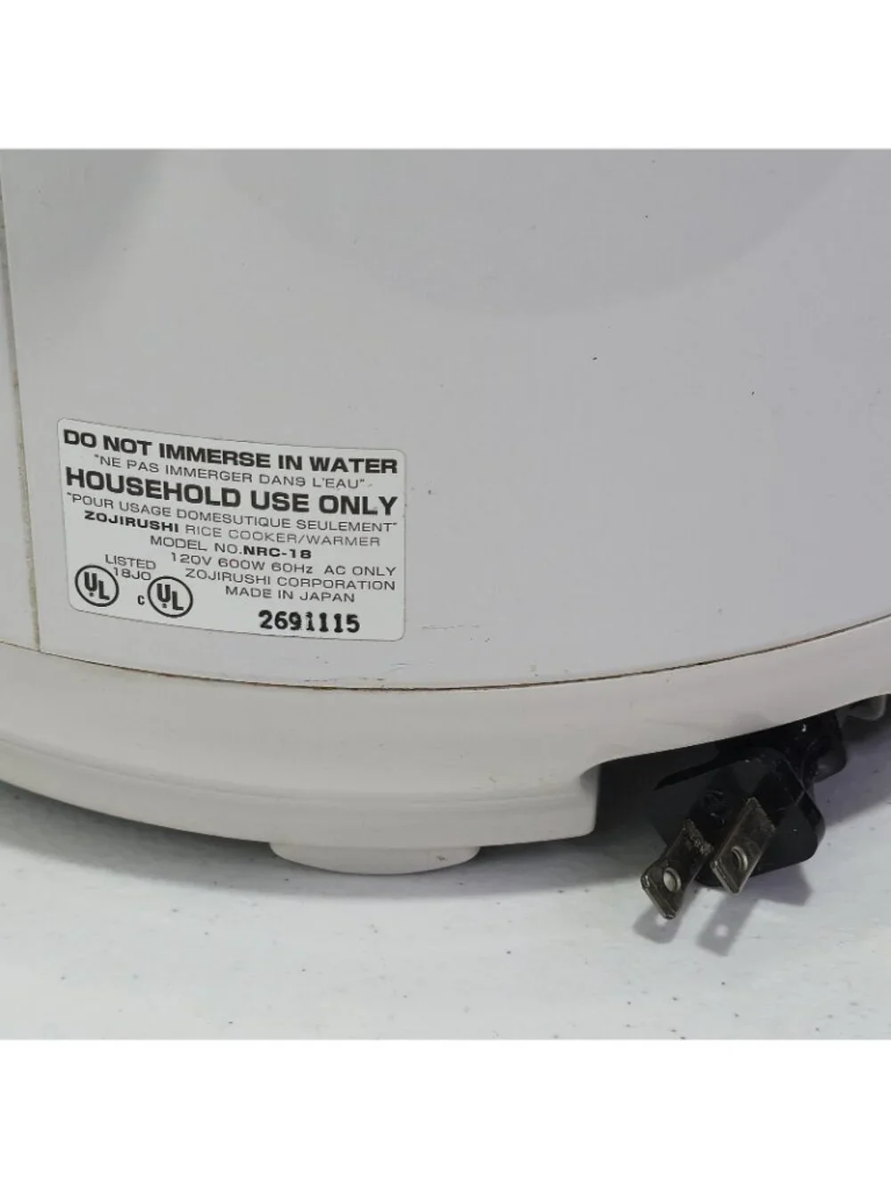 Zojirushi NRC-18 is a classic, 10-cup (1.8-liter) electric rice cooker and...